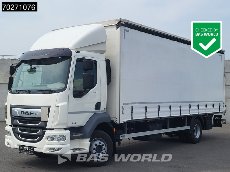 DAF LF 290 4X2 16tonner Sliding roof Automatic Ladebordwand ACC Euro 6 - Camião de lona: foto 1 DAF LF 290 4X2 16tonner Sliding roof Automatic Ladebordwand ACC Euro 6 - Camião de lona: foto 1