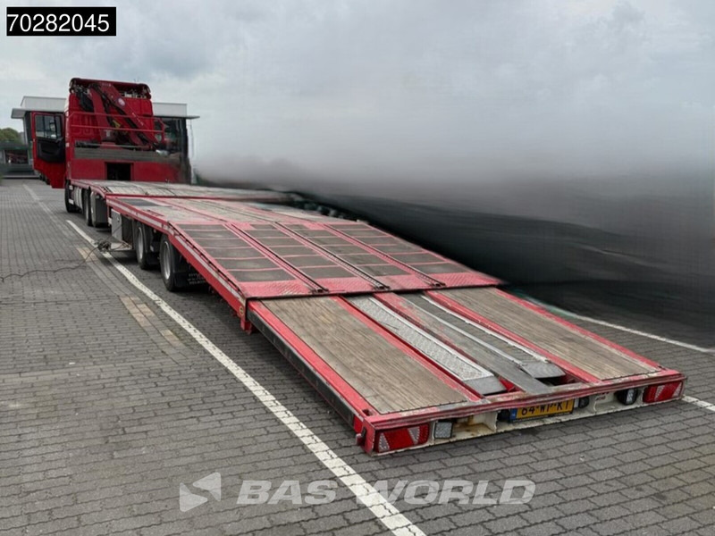 DAF XF 440 6X2 NL-Truck Transporter HMF 900-K2 Kran Winch Lift-Lenkachse Euro 6 - Camião de caixa aberta/ Plataforma, Camião grua: foto 3 DAF XF 440 6X2 NL-Truck Transporter HMF 900-K2 Kran Winch Lift-Lenkachse Euro 6 - Camião de caixa aberta/ Plataforma, Camião grua: foto 3