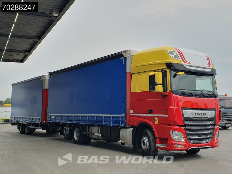 DAF XF 450 6X2 Combi Lift Axle ACC Euro 6 - Camião de lona: foto 3 DAF XF 450 6X2 Combi Lift Axle ACC Euro 6 - Camião de lona: foto 3