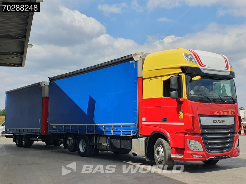 DAF XF 450 6X2 Combi Lift Axle ACC Euro 6 - Camião de lona: foto 3 DAF XF 450 6X2 Combi Lift Axle ACC Euro 6 - Camião de lona: foto 3