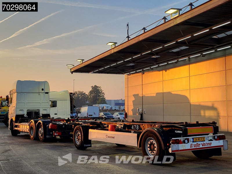 DAF XF 450 XF 6X2 NL-Truck Combi Retarder 2xTanks Lift-axle Standairco ACC Euro 6 - Camião transportador de contêineres/ Caixa móvel: foto 2 DAF XF 450 XF 6X2 NL-Truck Combi Retarder 2xTanks Lift-axle Standairco ACC Euro 6 - Camião transportador de contêineres/ Caixa móvel: foto 2