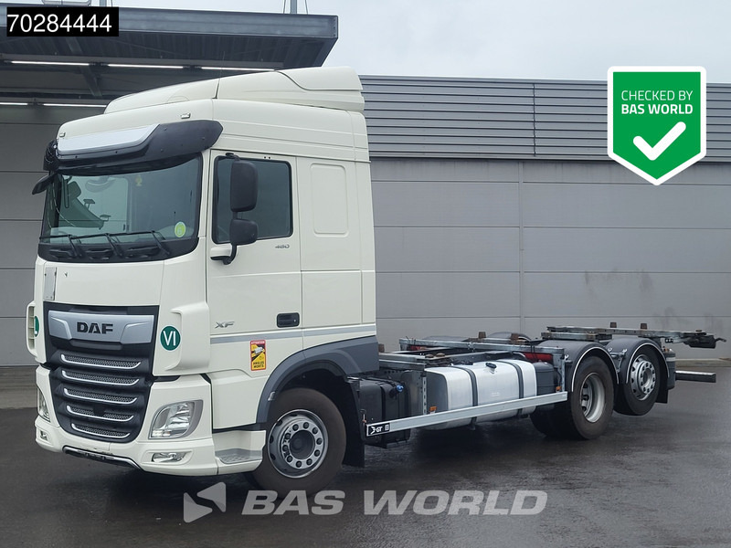 DAF XF 480 6X2 BDF Liftaxle Automatic ACC Euro 6 - Camião transportador de contêineres/ Caixa móvel: foto 1 DAF XF 480 6X2 BDF Liftaxle Automatic ACC Euro 6 - Camião transportador de contêineres/ Caixa móvel: foto 1