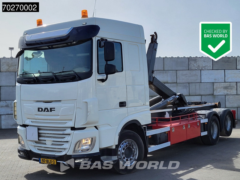 DAF XF 480 6X2 NL-Truck Liftachse VDL 25 Tons Hook SC ACC Euro 6 - Camião polibenne: foto 1 DAF XF 480 6X2 NL-Truck Liftachse VDL 25 Tons Hook SC ACC Euro 6 - Camião polibenne: foto 1