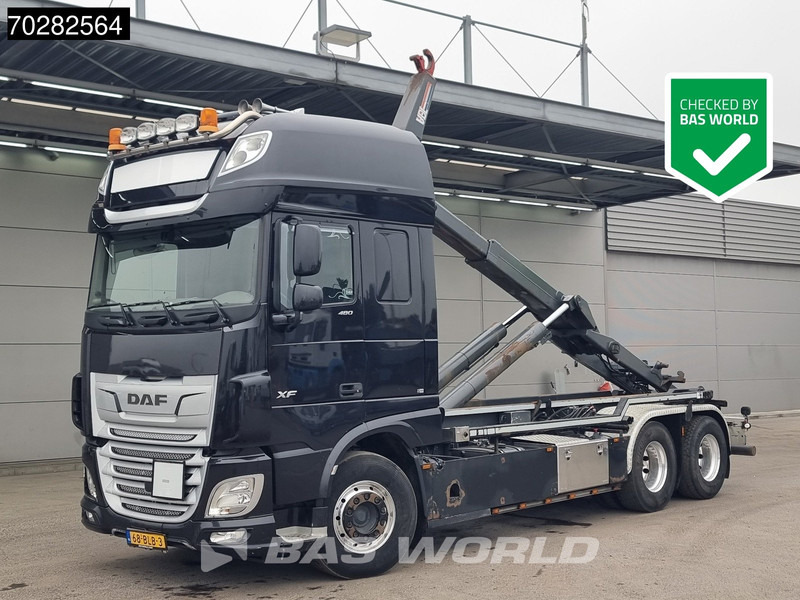 DAF XF 480 6X2 NL-Truck VDL S-30-6400 ACC Standklima Euro 6 - Camião polibenne: foto 1 DAF XF 480 6X2 NL-Truck VDL S-30-6400 ACC Standklima Euro 6 - Camião polibenne: foto 1
