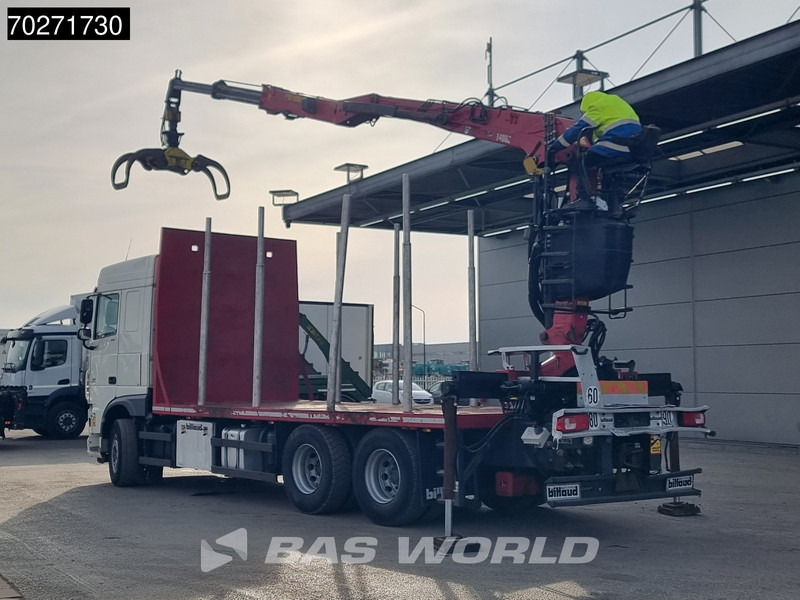DAF XF 510 6X4 Jonsered Z-Crane SC ACC Retarder Euro 6 - Camião de transporte de madeira, Camião grua: foto 2 DAF XF 510 6X4 Jonsered Z-Crane SC ACC Retarder Euro 6 - Camião de transporte de madeira, Camião grua: foto 2