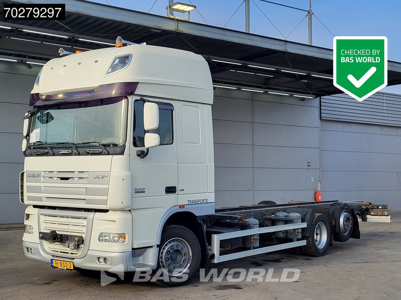 DAF XF105.460 XF 6X2 NL-Truck BDF Lift+steering axle Manual Euro 5 - Camião transportador de contêineres/ Caixa móvel: foto 1 DAF XF105.460 XF 6X2 NL-Truck BDF Lift+steering axle Manual Euro 5 - Camião transportador de contêineres/ Caixa móvel: foto 1
