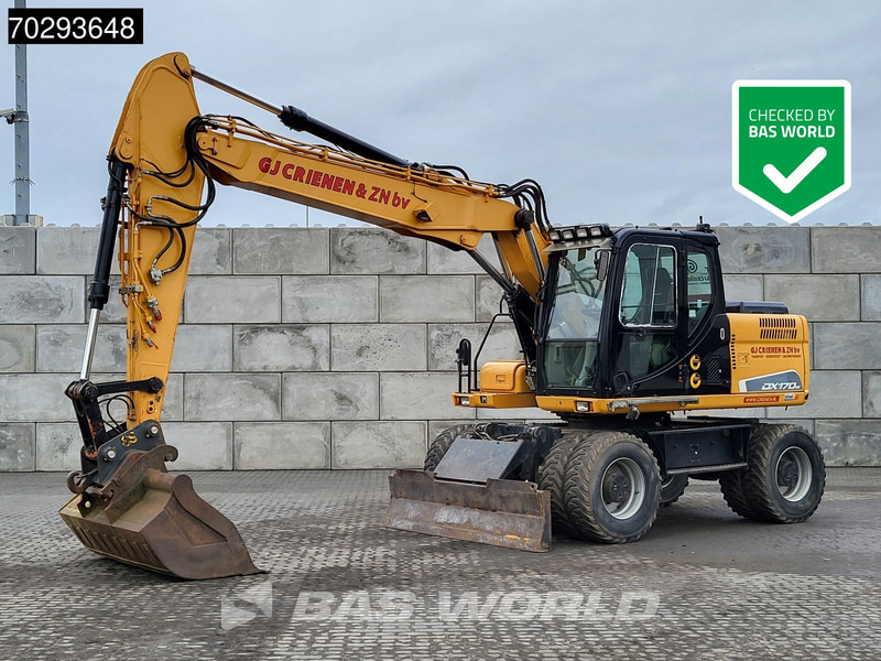 Doosan DX170 W - Escavadeira de rodas: foto 1 Doosan DX170 W - Escavadeira de rodas: foto 1