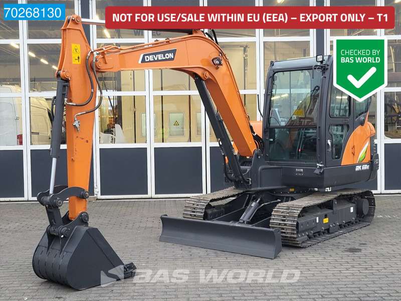 Doosan DX60 E-10N A/C - Mini escavadeira: foto 1 Doosan DX60 E-10N A/C - Mini escavadeira: foto 1