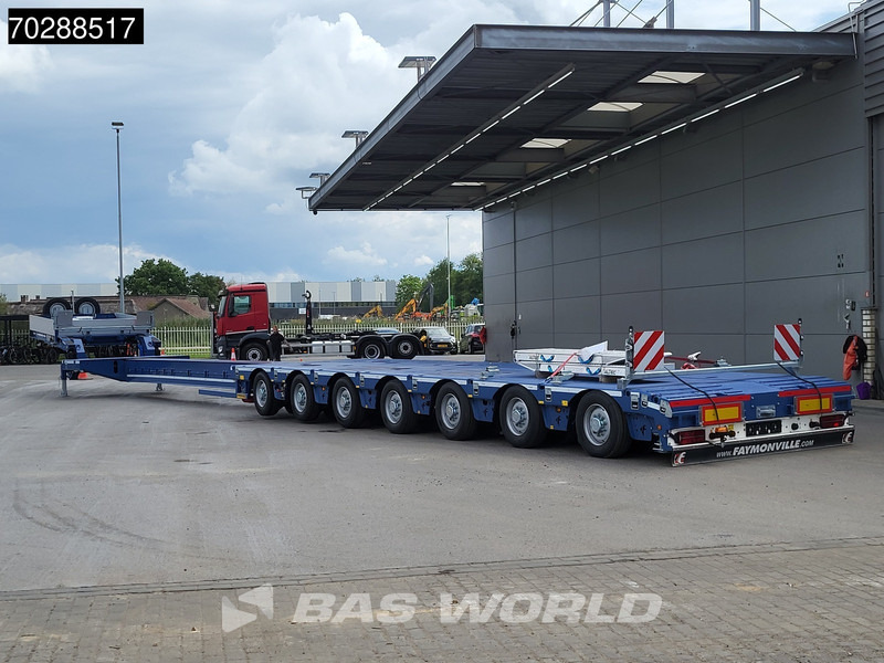 Faymonville F-S47-2GXX More axles 2x extendable 31.7m Hydraulic Steering 114.000kg Galvanised Remote Automatic greasing - Semi-reboque baixa: foto 2 Faymonville F-S47-2GXX More axles 2x extendable 31.7m Hydraulic Steering 114.000kg Galvanised Remote Automatic greasing - Semi-reboque baixa: foto 2