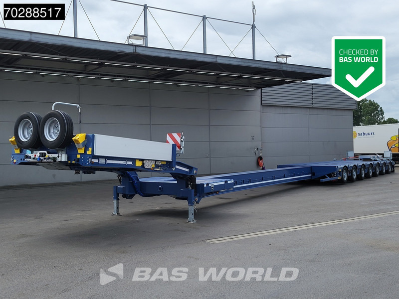 Faymonville F-S47-2GXX More axles 2x extendable 31.7m Hydraulic Steering 114.000kg Galvanised Remote Automatic greasing - Semi-reboque baixa: foto 1 Faymonville F-S47-2GXX More axles 2x extendable 31.7m Hydraulic Steering 114.000kg Galvanised Remote Automatic greasing - Semi-reboque baixa: foto 1