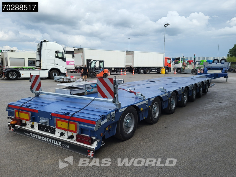 Faymonville F-S47-2GXX More axles 2x extendable 31.7m Hydraulic Steering 114.000kg Galvanised Remote Automatic greasing - Semi-reboque baixa: foto 5 Faymonville F-S47-2GXX More axles 2x extendable 31.7m Hydraulic Steering 114.000kg Galvanised Remote Automatic greasing - Semi-reboque baixa: foto 5