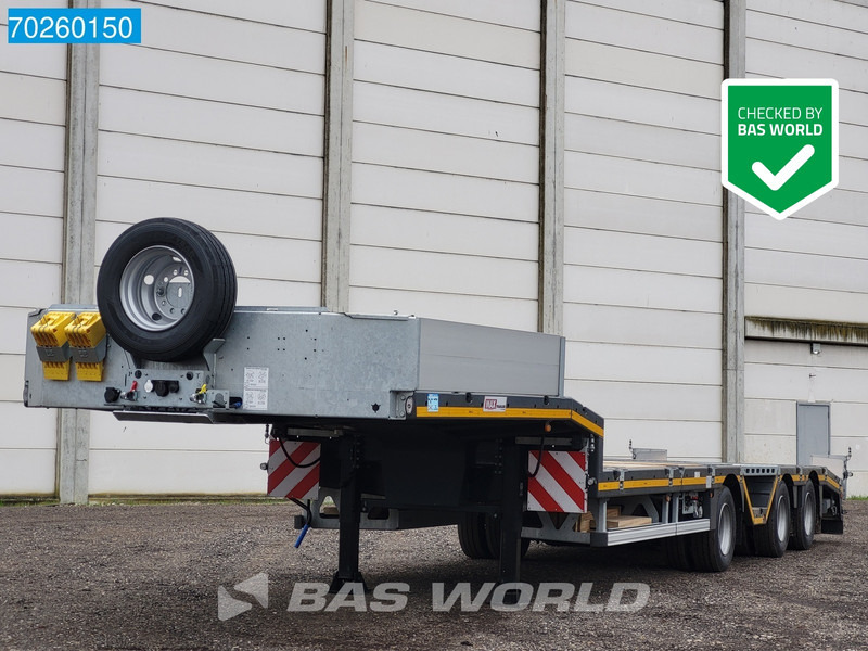 Faymonville MAX100-N-3A-9.30-RM 3 axles NEW 475cm Extendable Lift+Lenkachse - Semi-reboque baixa: foto 1 Faymonville MAX100-N-3A-9.30-RM 3 axles NEW 475cm Extendable Lift+Lenkachse - Semi-reboque baixa: foto 1