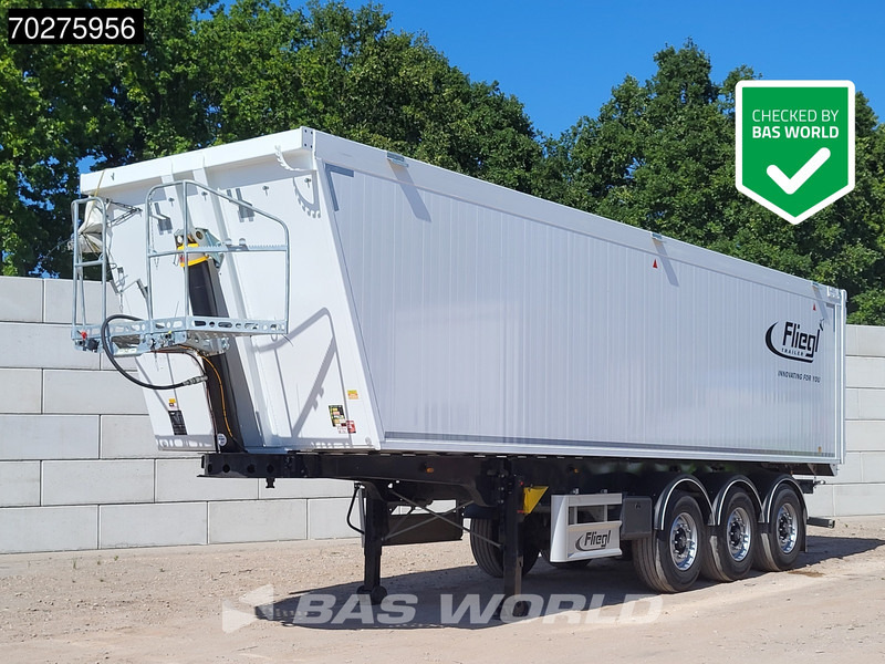 Fliegl SDS02 3 axles 50m3 ALU Liftachse - Semi-reboque basculante: foto 1 Fliegl SDS02 3 axles 50m3 ALU Liftachse - Semi-reboque basculante: foto 1