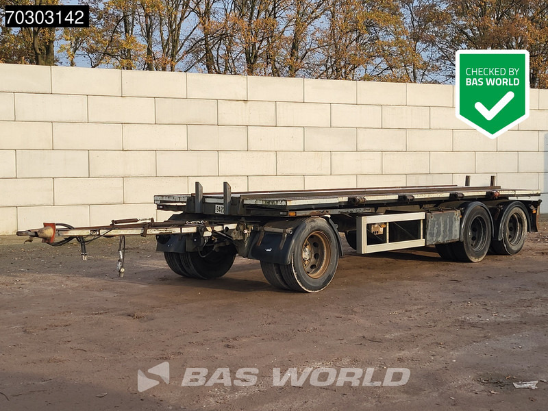 GS Meppel AC-2800 N 3 axles Lift + Steering Axle 20ft - Reboque ampliroll/ Multibenne: foto 1 GS Meppel AC-2800 N 3 axles Lift + Steering Axle 20ft - Reboque ampliroll/ Multibenne: foto 1