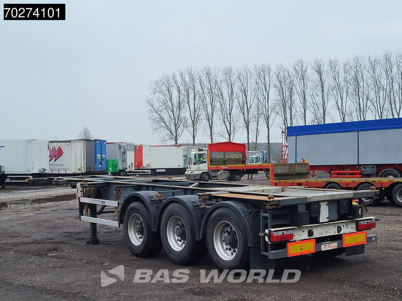 Groenewegen 30CC-14-27 ADR 20ft 30ft Liftachse - Semi-reboque transportador de contêineres/ Caixa móvel: foto 2 Groenewegen 30CC-14-27 ADR 20ft 30ft Liftachse - Semi-reboque transportador de contêineres/ Caixa móvel: foto 2