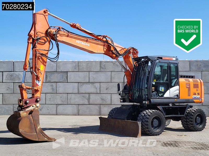 Hitachi ZX170W -6 GERMAN MACHINE - Escavadeira de rodas: foto 1 Hitachi ZX170W -6 GERMAN MACHINE - Escavadeira de rodas: foto 1