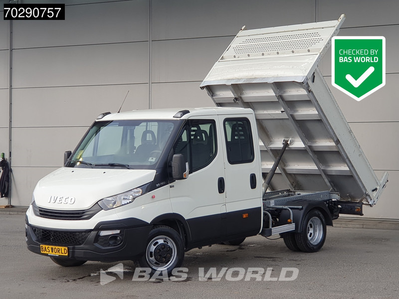 Iveco Daily 35C12 Kipper Dubbel Cabine Dubbellucht 3,5t Trekhaak Airco Cruise Camera Euro6 Tipper Benne Kieper 2m3 A/C Towbar Cruise control - Carrinha basculante: foto 1 Iveco Daily 35C12 Kipper Dubbel Cabine Dubbellucht 3,5t Trekhaak Airco Cruise Camera Euro6 Tipper Benne Kieper 2m3 A/C Towbar Cruise control - Carrinha basculante: foto 1