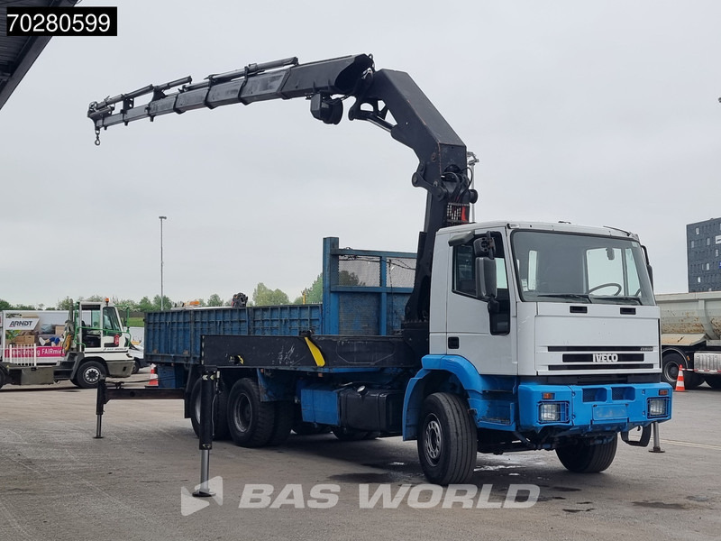 Iveco EuroTrakker 310 6X4 Palfinger PK36002 Kran Crane Manual Big-Axle Euro 3 - Camião de caixa aberta/ Plataforma, Camião grua: foto 2 Iveco EuroTrakker 310 6X4 Palfinger PK36002 Kran Crane Manual Big-Axle Euro 3 - Camião de caixa aberta/ Plataforma, Camião grua: foto 2