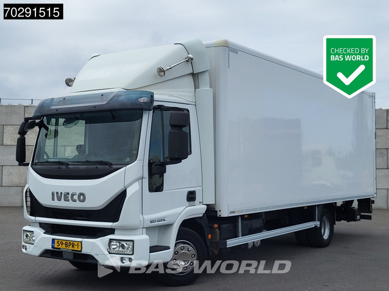 Iveco Eurocargo 120-220L 4X2 NL-Truck 12 Tons 1500kg Ladebordwand Automatic ACC Euro 6 - Camião furgão: foto 1 Iveco Eurocargo 120-220L 4X2 NL-Truck 12 Tons 1500kg Ladebordwand Automatic ACC Euro 6 - Camião furgão: foto 1