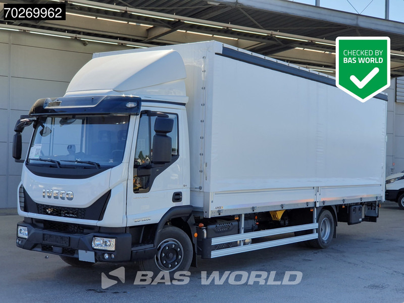 Iveco Eurocargo 120LE220 4X2 12T Automatic Ladebordwand Junge Euro 6 - Camião de lona: foto 1 Iveco Eurocargo 120LE220 4X2 12T Automatic Ladebordwand Junge Euro 6 - Camião de lona: foto 1