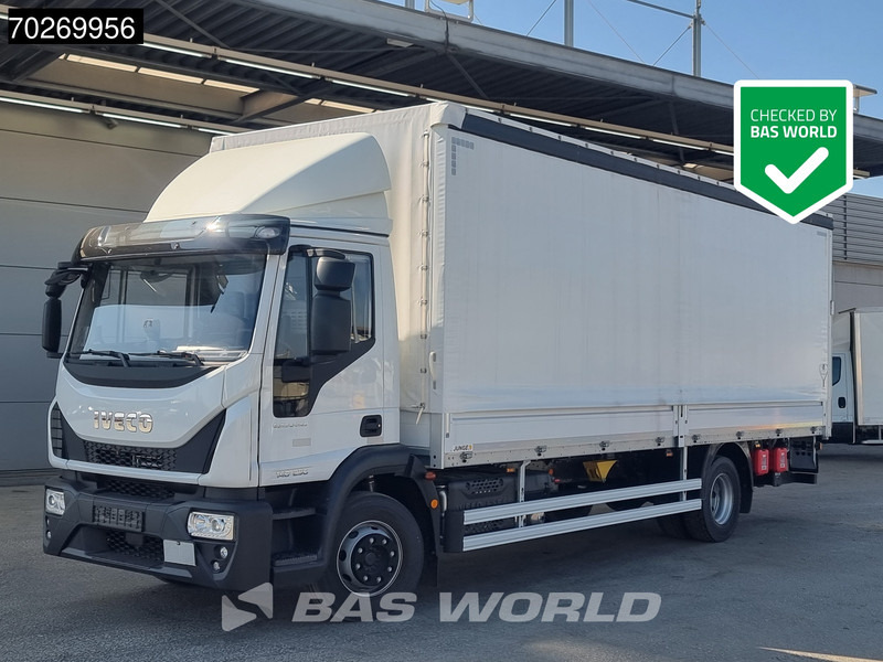 Iveco Eurocargo 140E250 4X2 NEW! 14tonner Ladebordwand Automatic ACC Euro 6 - Camião de lona: foto 1 Iveco Eurocargo 140E250 4X2 NEW! 14tonner Ladebordwand Automatic ACC Euro 6 - Camião de lona: foto 1