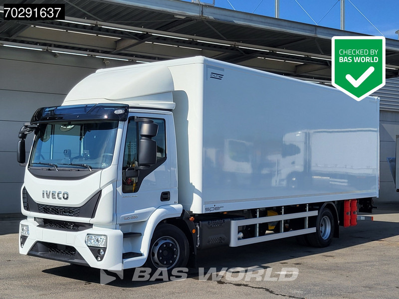 Iveco Eurocargo 140E280 4X2 New! 1500kg Ladebordwand Navi ACC Automatic Euro 6 - Camião furgão: foto 1 Iveco Eurocargo 140E280 4X2 New! 1500kg Ladebordwand Navi ACC Automatic Euro 6 - Camião furgão: foto 1