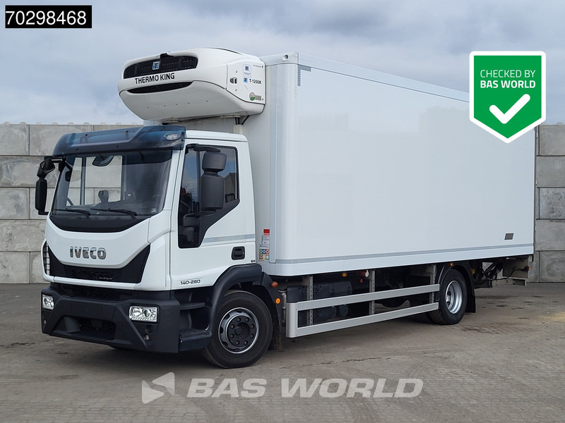 Iveco Eurocargo 140E280 4X2 Thermo King T-1200R 1500kg Ladebordwand Automatic Euro 6 - Camião frigorífico: foto 1 Iveco Eurocargo 140E280 4X2 Thermo King T-1200R 1500kg Ladebordwand Automatic Euro 6 - Camião frigorífico: foto 1