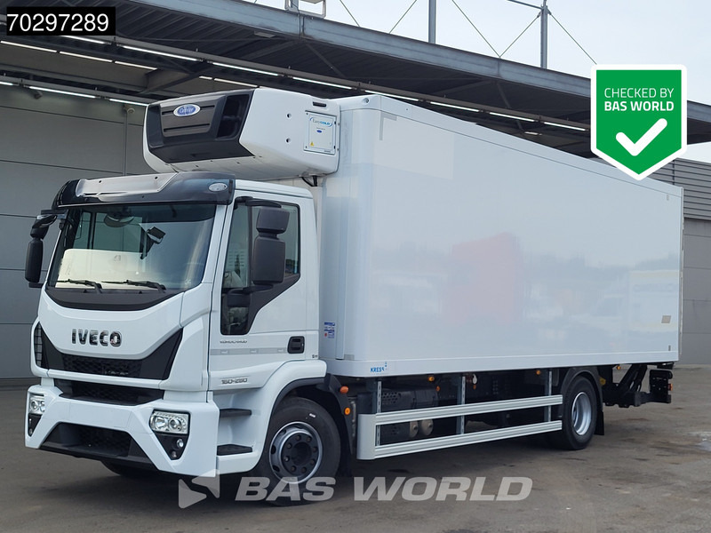 Iveco Eurocargo 160E280 4X2 Carrier Supra 1250Mt 1500kg Ladebordwand Automatic ACC Euro 6 - Camião frigorífico: foto 1 Iveco Eurocargo 160E280 4X2 Carrier Supra 1250Mt 1500kg Ladebordwand Automatic ACC Euro 6 - Camião frigorífico: foto 1