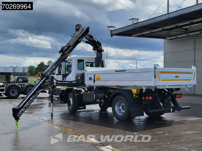 Iveco Eurocargo 160E280 4X2 NEW! Hiab XHIDUO092E-3 Kran Crane 6m3 3-way Tipper ACC - Camião basculante, Camião grua: foto 5 Iveco Eurocargo 160E280 4X2 NEW! Hiab XHIDUO092E-3 Kran Crane 6m3 3-way Tipper ACC - Camião basculante, Camião grua: foto 5