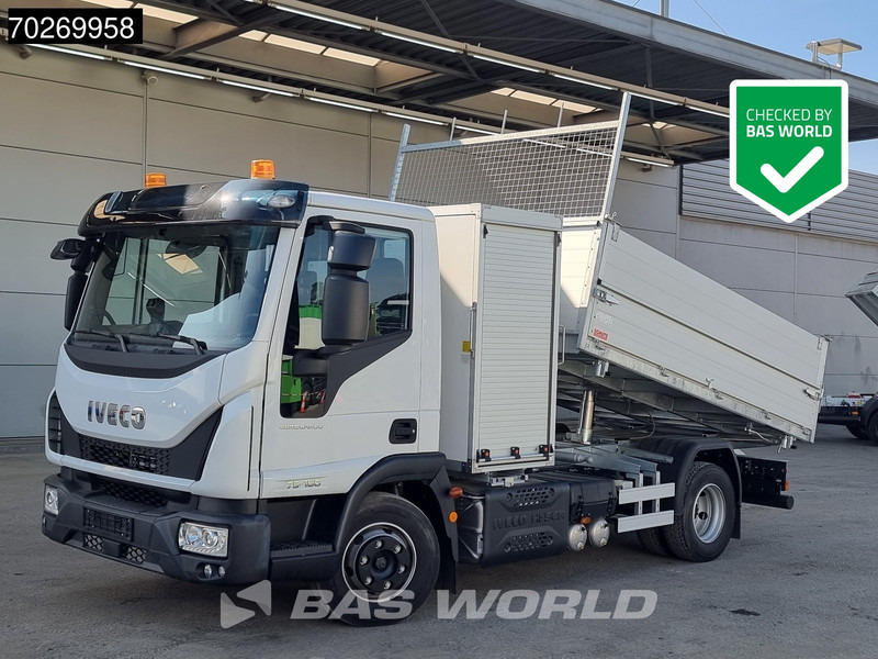 Iveco Eurocargo 75E160 4X2 NEW 7.5tonner 3 sided tipper ACC Automatic Euro 6 - Camião basculante: foto 1 Iveco Eurocargo 75E160 4X2 NEW 7.5tonner 3 sided tipper ACC Automatic Euro 6 - Camião basculante: foto 1