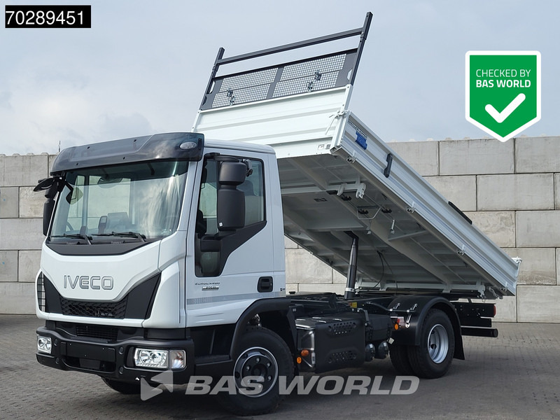 Iveco Eurocargo 80E210 4X2 NEW! 3-SIDED 4m3 Tipper Manual Hydraulic ACC Euro 6 - Camião basculante: foto 1 Iveco Eurocargo 80E210 4X2 NEW! 3-SIDED 4m3 Tipper Manual Hydraulic ACC Euro 6 - Camião basculante: foto 1