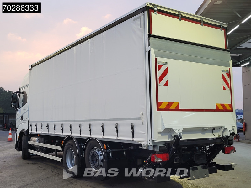 Iveco S-Way 490 6X2 NEW! 2000kg Ladebordwand Retarder Automatic Navi ACC Standklima - Camião de lona: foto 2 Iveco S-Way 490 6X2 NEW! 2000kg Ladebordwand Retarder Automatic Navi ACC Standklima - Camião de lona: foto 2