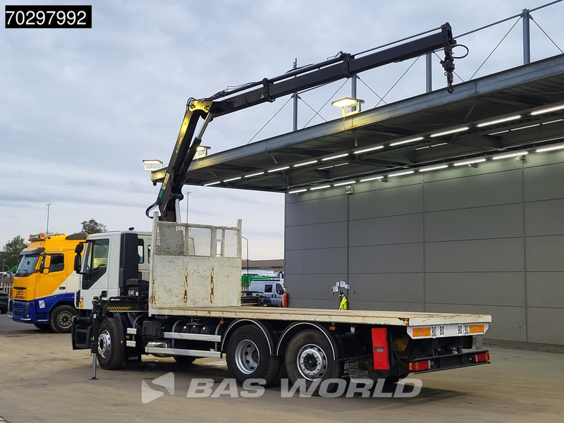 Iveco Stralis 310 Stralis 6X2 HIAB 144 BS-2 Crane Kran Lift+Steering-Axle Manual Euro 5 - Camião de caixa aberta/ Plataforma, Camião grua: foto 2 Iveco Stralis 310 Stralis 6X2 HIAB 144 BS-2 Crane Kran Lift+Steering-Axle Manual Euro 5 - Camião de caixa aberta/ Plataforma, Camião grua: foto 2
