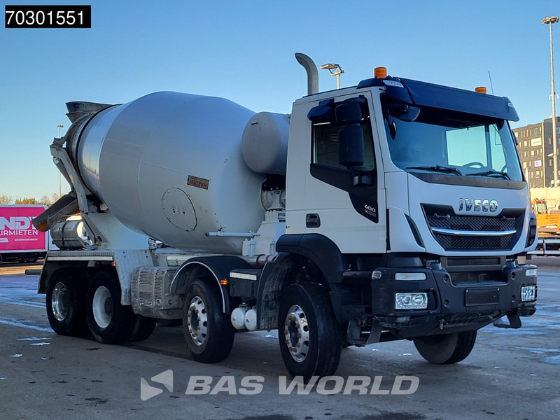 Iveco Stralis 400 8X4 9m3 Stetter mixer Steelsuspension Big-Axle Automatic Euro 6 - Camião betoneira: foto 3 Iveco Stralis 400 8X4 9m3 Stetter mixer Steelsuspension Big-Axle Automatic Euro 6 - Camião betoneira: foto 3