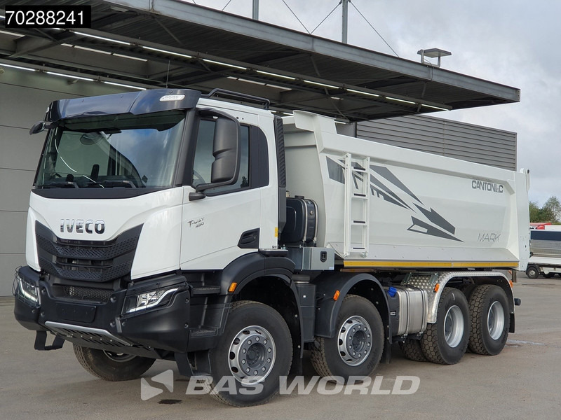 Iveco T-Way 450 8X4 NEW! 20m3 Cantoni tipper Steelsuspension Big-Axle Automatic Euro 6 - Camião basculante: foto 5 Iveco T-Way 450 8X4 NEW! 20m3 Cantoni tipper Steelsuspension Big-Axle Automatic Euro 6 - Camião basculante: foto 5