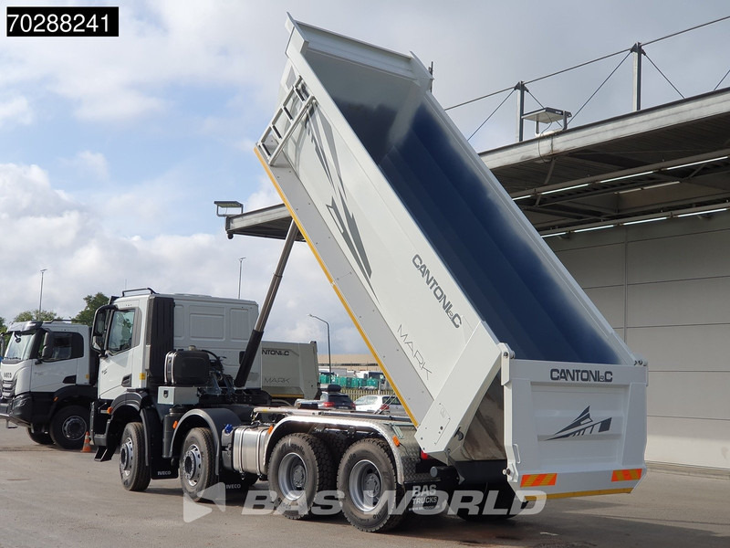 Iveco T-Way 450 8X4 NEW! 20m3 Cantoni tipper Steelsuspension Big-Axle Automatic Euro 6 - Camião basculante: foto 2 Iveco T-Way 450 8X4 NEW! 20m3 Cantoni tipper Steelsuspension Big-Axle Automatic Euro 6 - Camião basculante: foto 2