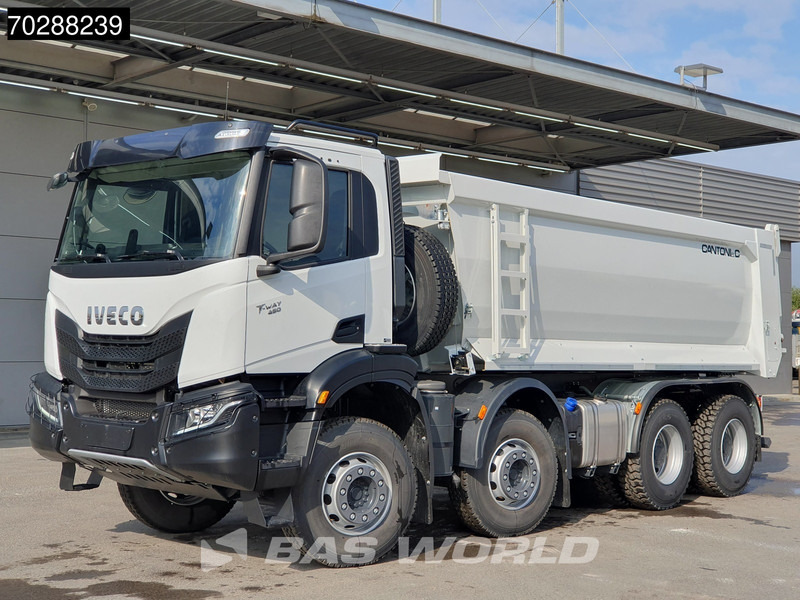 Iveco T-Way 450 8X4 New! 20m3 Cantoni Tipper Steelsuspension Big-Axle Automatic Euro 6 - Camião basculante: foto 3 Iveco T-Way 450 8X4 New! 20m3 Cantoni Tipper Steelsuspension Big-Axle Automatic Euro 6 - Camião basculante: foto 3