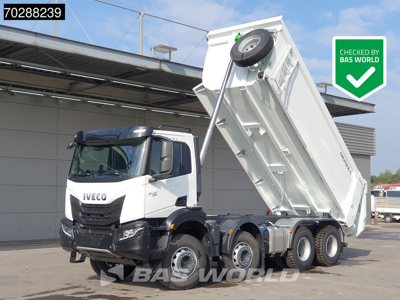 Iveco T-Way 450 8X4 New! 20m3 Cantoni Tipper Steelsuspension Big-Axle Automatic Euro 6 - Camião basculante: foto 1 Iveco T-Way 450 8X4 New! 20m3 Cantoni Tipper Steelsuspension Big-Axle Automatic Euro 6 - Camião basculante: foto 1