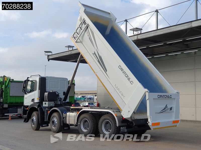 Iveco T-Way 450 8X4 New! 20m3 Cantoni Tipper Steelsuspension Big-Axle Euro 6 - Camião basculante: foto 2 Iveco T-Way 450 8X4 New! 20m3 Cantoni Tipper Steelsuspension Big-Axle Euro 6 - Camião basculante: foto 2