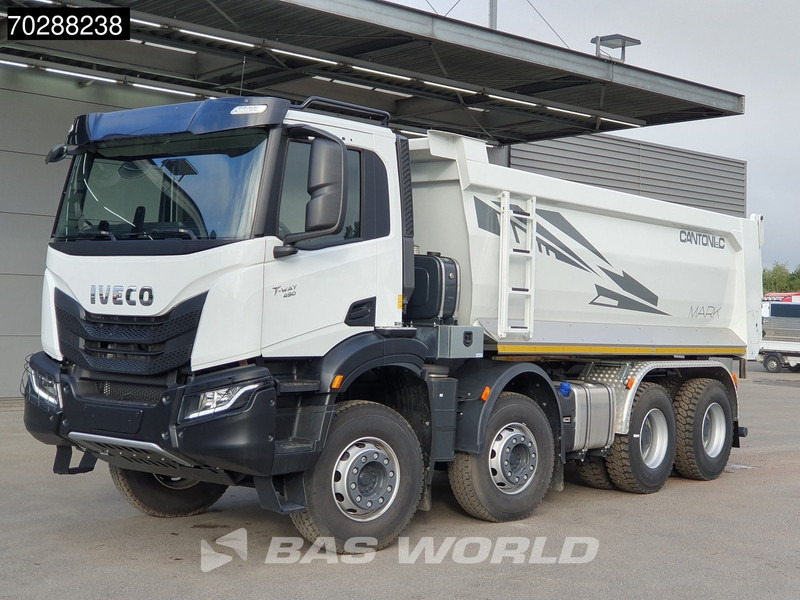 Iveco T-Way 450 8X4 New! 20m3 Cantoni Tipper Steelsuspension Big-Axle Euro 6 - Camião basculante: foto 5 Iveco T-Way 450 8X4 New! 20m3 Cantoni Tipper Steelsuspension Big-Axle Euro 6 - Camião basculante: foto 5