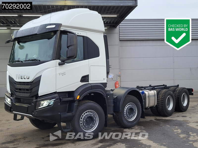 Iveco T-Way 510 8X4 NEW chassis! Retarder Big-Axle Steelsuspension LED Automatic Euro 6 - Camião chassi: foto 1 Iveco T-Way 510 8X4 NEW chassis! Retarder Big-Axle Steelsuspension LED Automatic Euro 6 - Camião chassi: foto 1