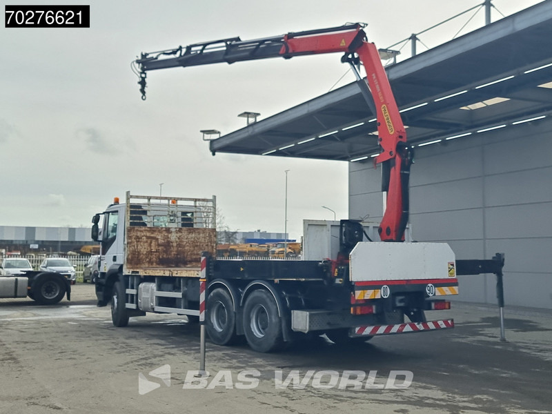 Iveco Trakker 360 6X4 Palfinger PK17.001 SLD Remote Steelsuspension Big-Axle - Camião de caixa aberta/ Plataforma, Camião grua: foto 2 Iveco Trakker 360 6X4 Palfinger PK17.001 SLD Remote Steelsuspension Big-Axle - Camião de caixa aberta/ Plataforma, Camião grua: foto 2
