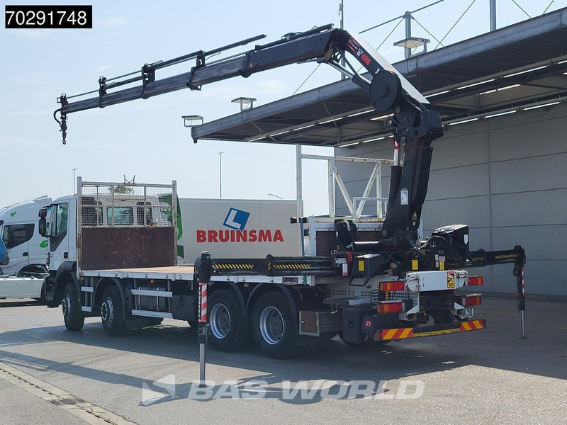 Iveco Trakker 410 8X4 HIAB 211 EP-4 HIDUO Crane Steelsuspension Euro 6 - Camião de caixa aberta/ Plataforma, Camião grua: foto 2 Iveco Trakker 410 8X4 HIAB 211 EP-4 HIDUO Crane Steelsuspension Euro 6 - Camião de caixa aberta/ Plataforma, Camião grua: foto 2