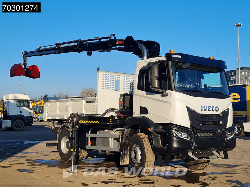Iveco X-Way 400 4X2 New! HIAB X-Hiduo 138B S-3 Crane 5m3 Promat Tipper Automatic Euro 6 - Camião basculante, Camião grua: foto 3 Iveco X-Way 400 4X2 New! HIAB X-Hiduo 138B S-3 Crane 5m3 Promat Tipper Automatic Euro 6 - Camião basculante, Camião grua: foto 3