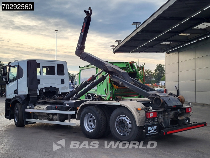 Iveco X-Way 460 6X2 Retarder HIAB 21S59 Lift+Steering-Axle Navi Automatic ACC Euro 6 - Camião polibenne: foto 2 Iveco X-Way 460 6X2 Retarder HIAB 21S59 Lift+Steering-Axle Navi Automatic ACC Euro 6 - Camião polibenne: foto 2