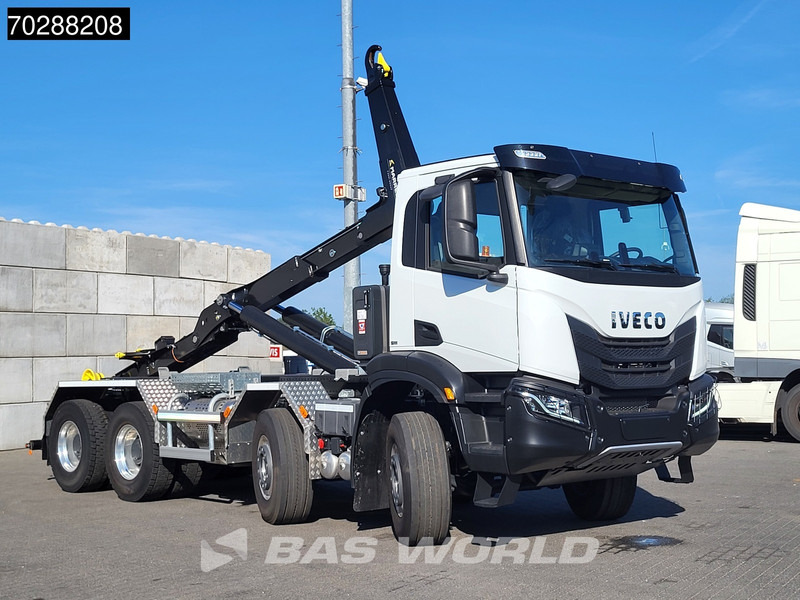 Iveco X-Way 480 8X4 NEW! 26tons MARREL Hooklift Steelsuspension Big-Axle Automatic Euro 6 - Camião polibenne: foto 3 Iveco X-Way 480 8X4 NEW! 26tons MARREL Hooklift Steelsuspension Big-Axle Automatic Euro 6 - Camião polibenne: foto 3
