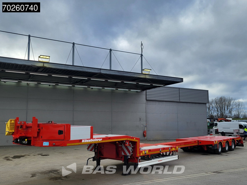 Kässbohrer LB3E Ausziehbar Bis:13,75m Lift+Lenkachse - Semi-reboque baixa: foto 2 Kässbohrer LB3E Ausziehbar Bis:13,75m Lift+Lenkachse - Semi-reboque baixa: foto 2