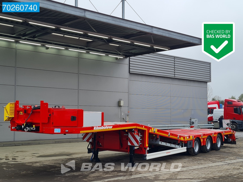 Kässbohrer LB3E Ausziehbar Bis:13,75m Lift+Lenkachse - Semi-reboque baixa: foto 1 Kässbohrer LB3E Ausziehbar Bis:13,75m Lift+Lenkachse - Semi-reboque baixa: foto 1