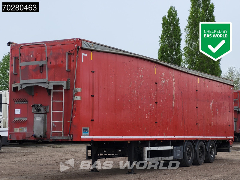 Knapen K100 92m3 10mm Waste Cover Liftachse APK 02/26 - Semi-reboque piso móvel: foto 1 Knapen K100 92m3 10mm Waste Cover Liftachse APK 02/26 - Semi-reboque piso móvel: foto 1