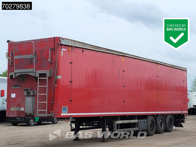Knapen K100 92m3 10mm Waste Cover Liftachse APK 03/26 - Semi-reboque piso móvel: foto 1 Knapen K100 92m3 10mm Waste Cover Liftachse APK 03/26 - Semi-reboque piso móvel: foto 1